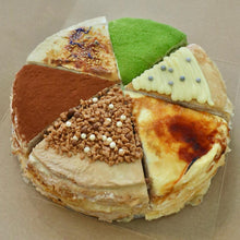 Load image into Gallery viewer, Crepe Cake - 6 Flavours Deluxe Assortment
