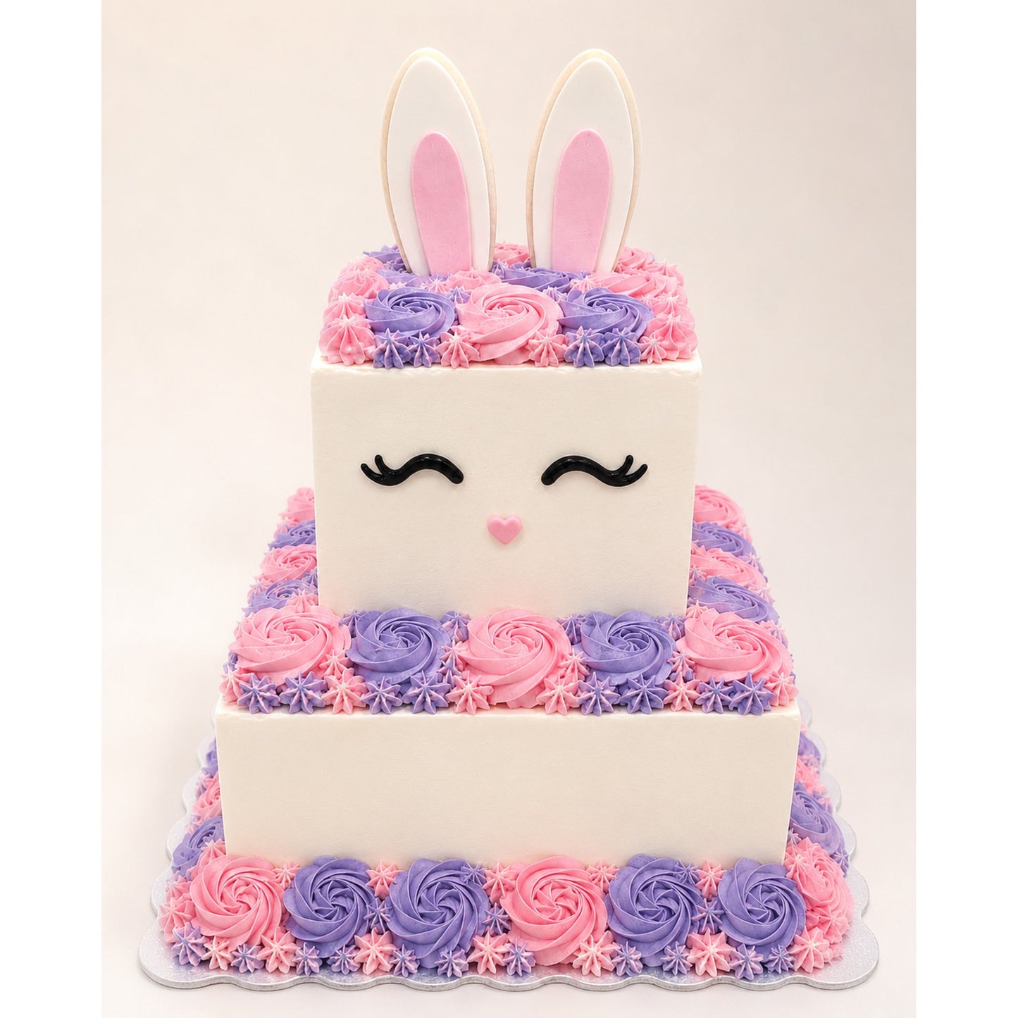 Two-Tier Bunny Cake