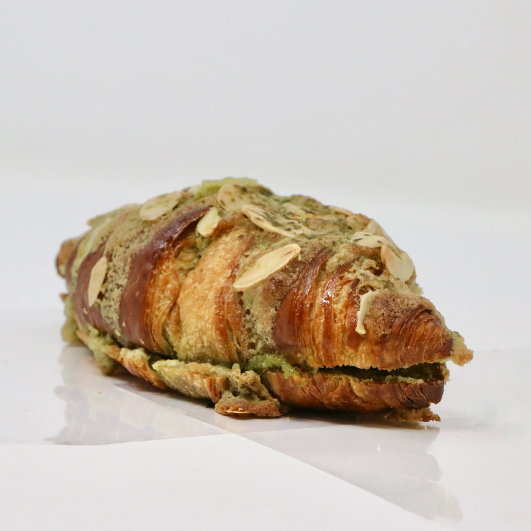 Almond Matcha Croissant