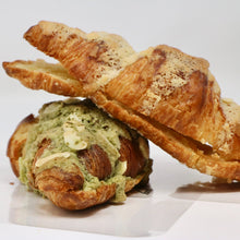 Load image into Gallery viewer, Almond Matcha Croissant
