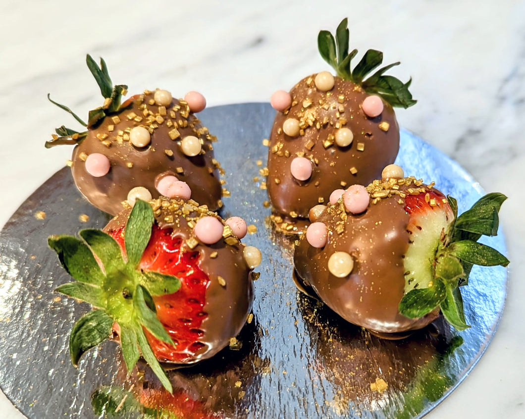 Dark Chocolate Covered Strawberries