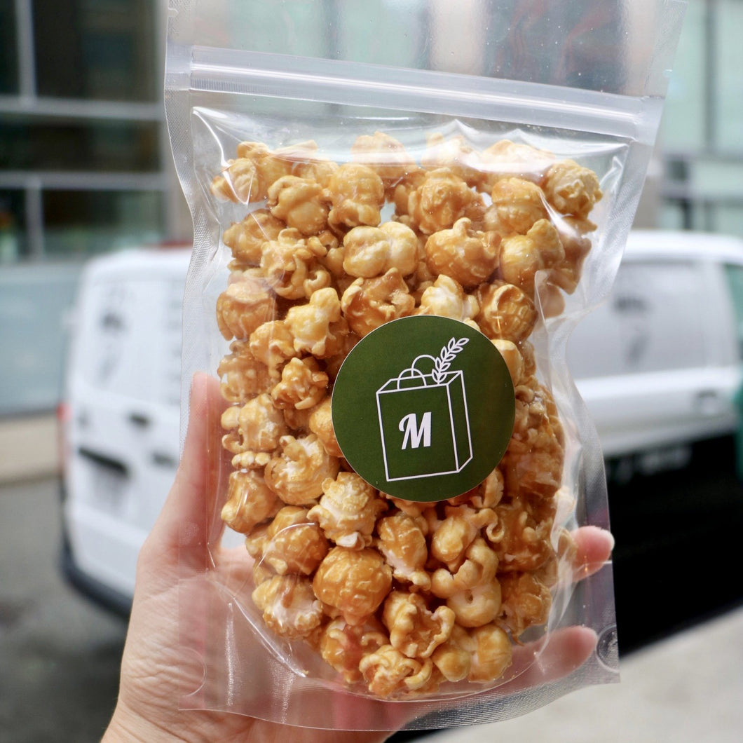 Popcorn. Caramel Popcorn. Popcorn Toronto. Popcorn Canada. Millie Desserts
