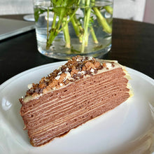 Load image into Gallery viewer, Crepe Cake - Chocolate Salted Caramel Half
