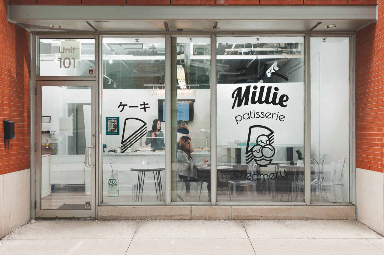 Millie storefront at 451 Adelaide Street West